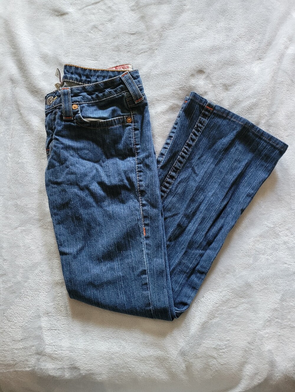 True Religion | Classic Dark Blue Women's Jeans - Timeless Bootcut